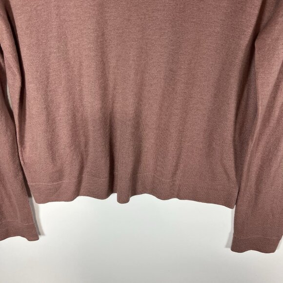 Vince Wool‎ Cashmere Crew Neck Pink Sweater NWT Small Designer Luxury Minimalist - Picture 12 of 12